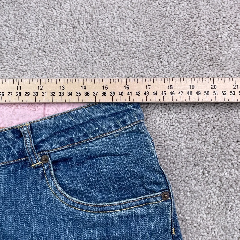Levis Jeans Juniors‎ 18 Blue 517 Stretch Flare Stretch Denim Retro Y2K Boho